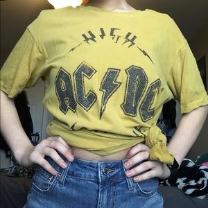 AC/DC vintage sparkle shirt !!